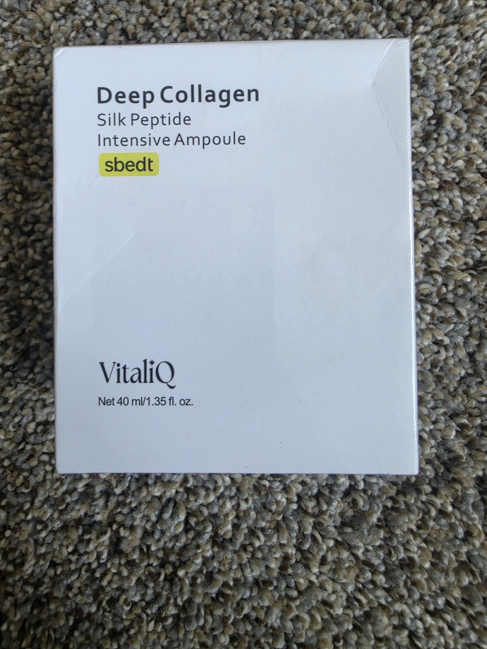 Deep Collagen Silk Peptide Intensive Ampoule — White